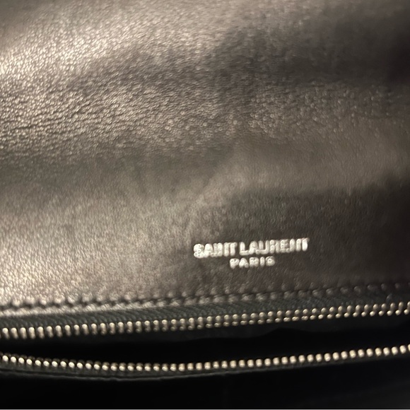Yves Saint Laurent Black Quilted Clutch - Picture 9 of 17